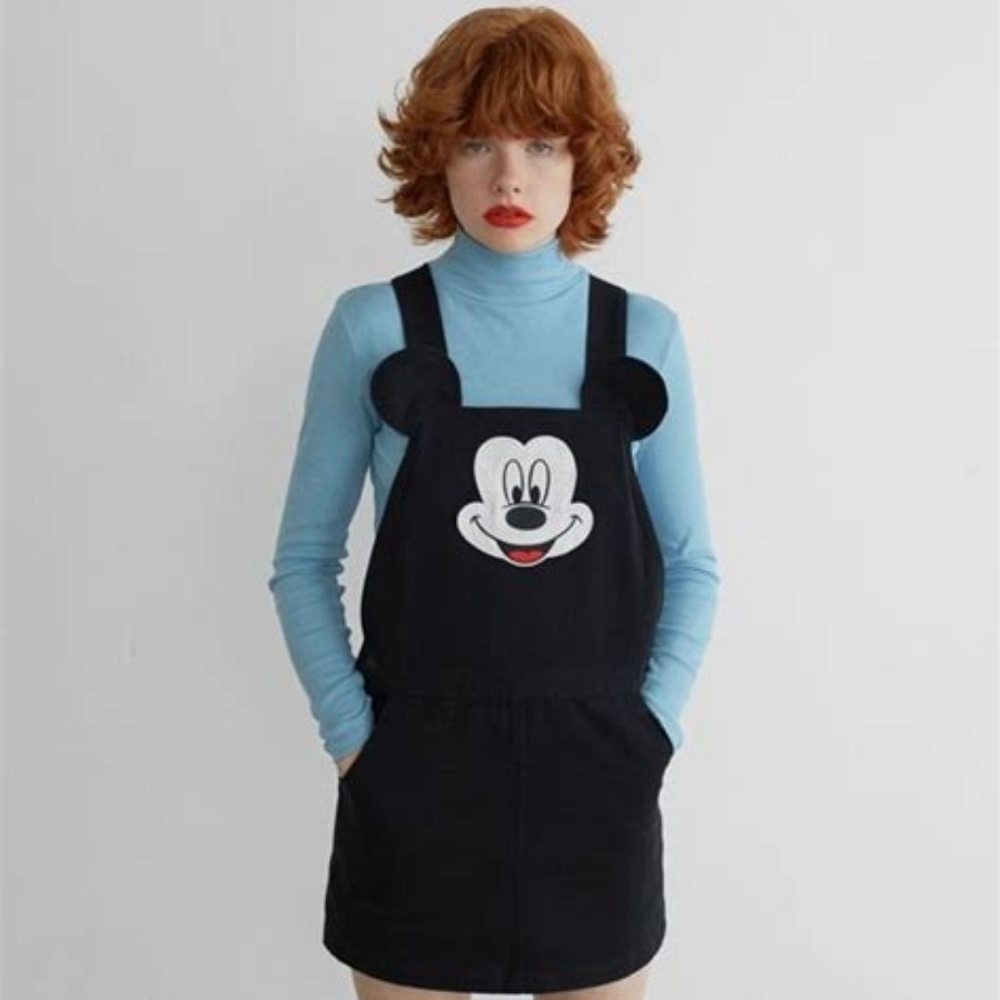 Lazy oaf Mickey pinafore dress